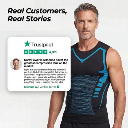 The Compression Shirt Engineered To Stay Flat, Invisible & Supportive All Day